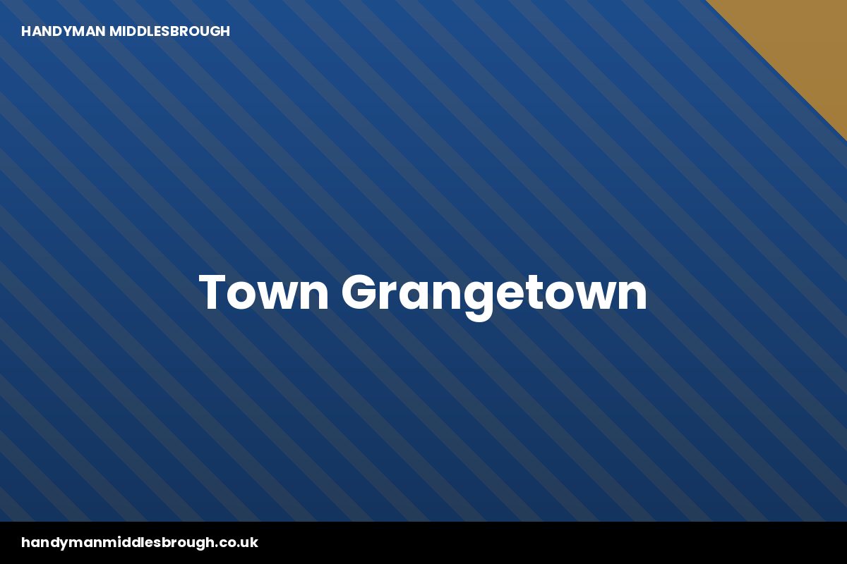 Grangetown Middlesbrough housing and historic ironstone heritage